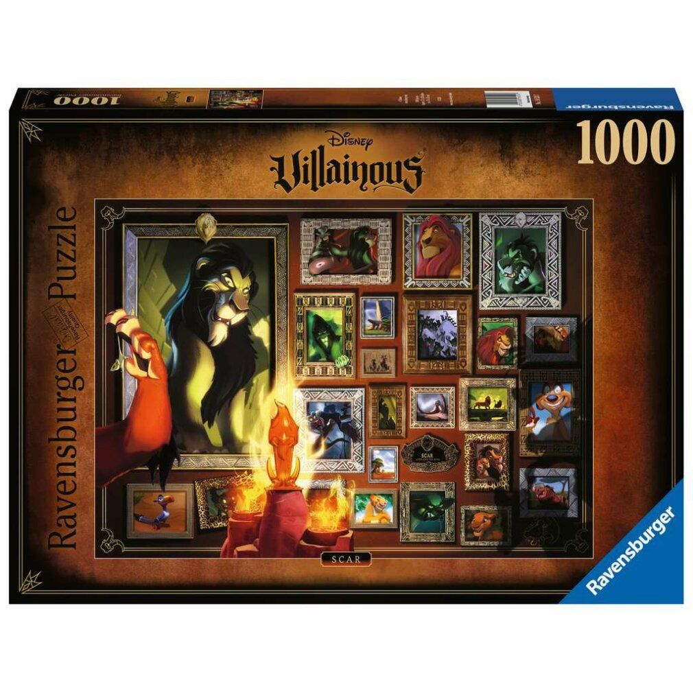 Disney Villainous: Scar - puzzle 1000 pezzi