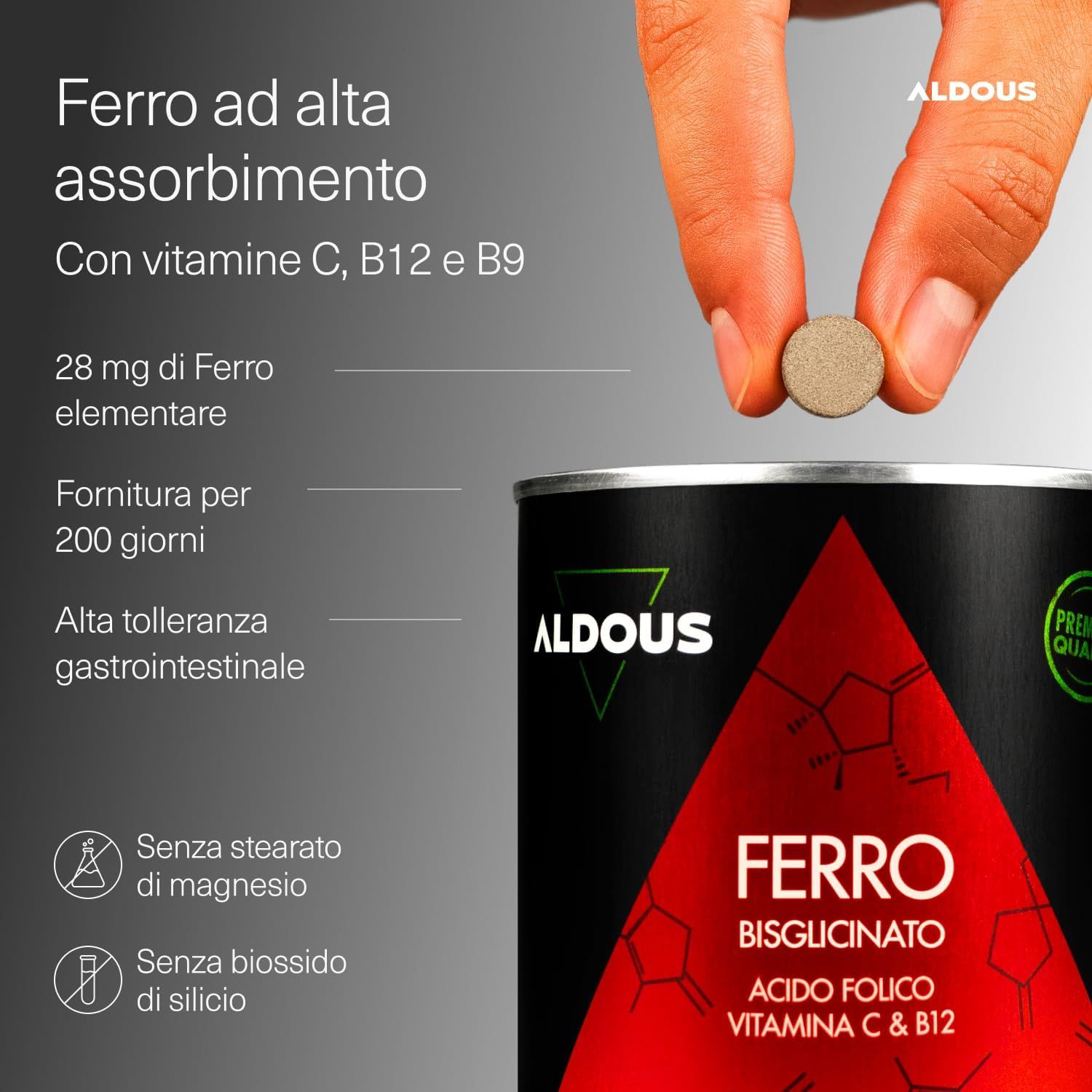 Aldous Compresse di Ferro