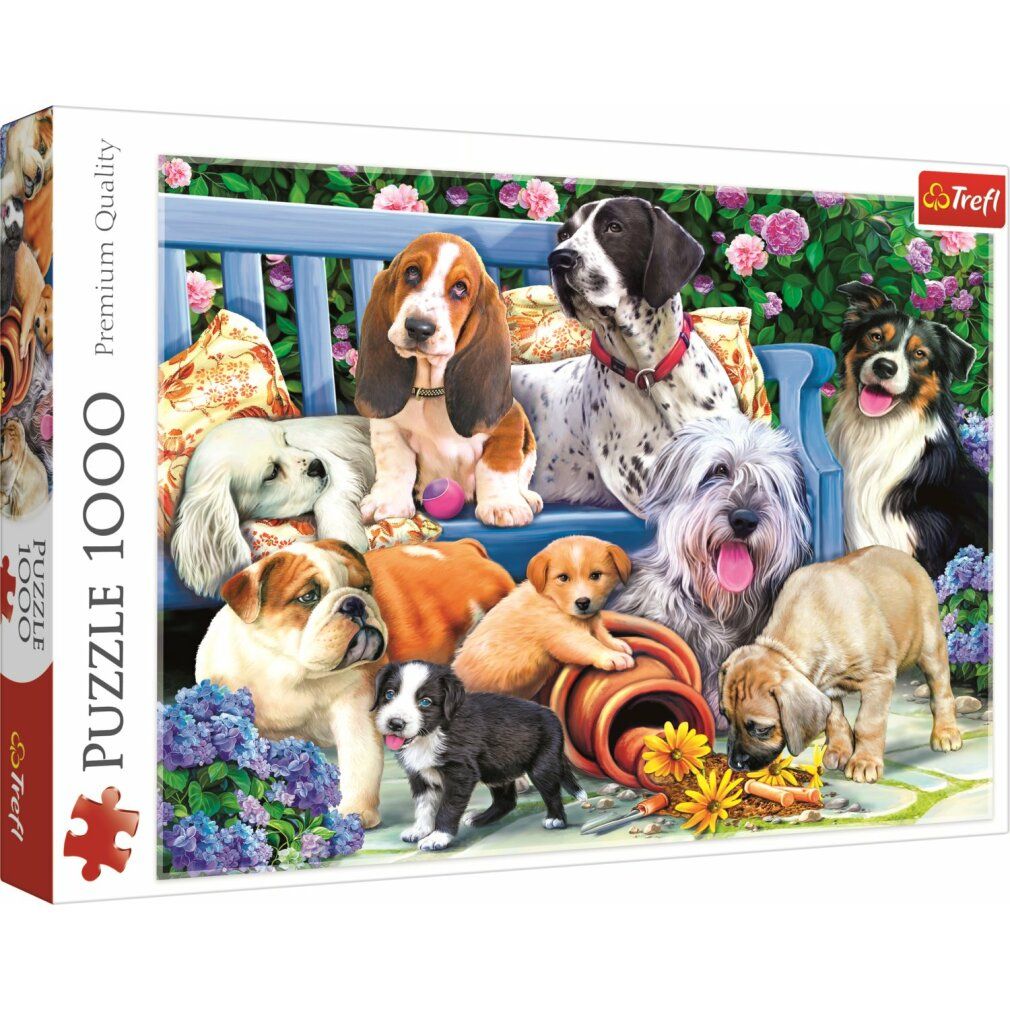 Puzzle 1000 ? Cani in giardino