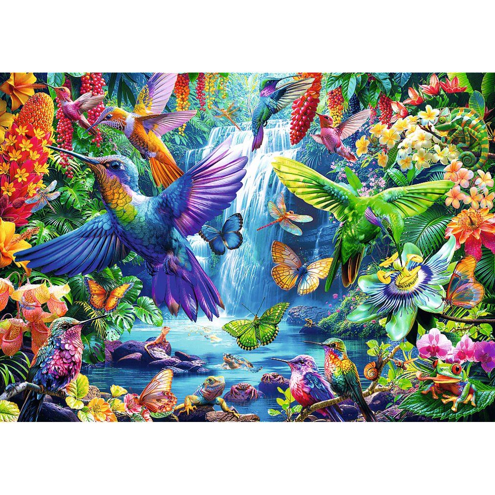 trefl Puzzle dei colibrì tropicali 1000 pezzi