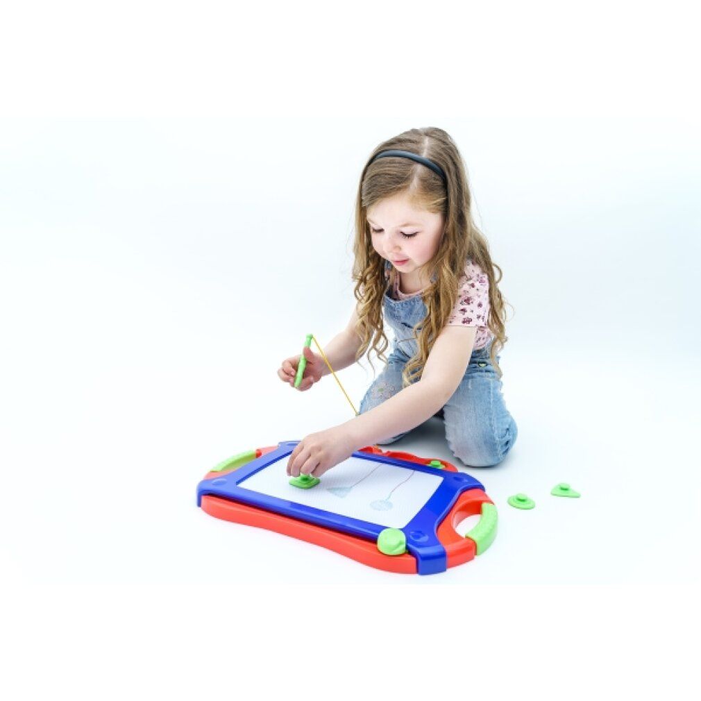 cr Lavagna magnetica da colorare con 4 timbri