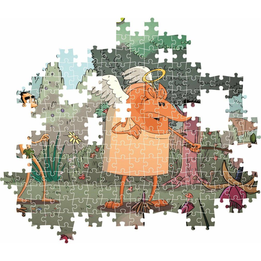 clementoni Puzzle Netflix: Questo mondo non può prendermi (Zerocalcare ii) 1000 pezzi