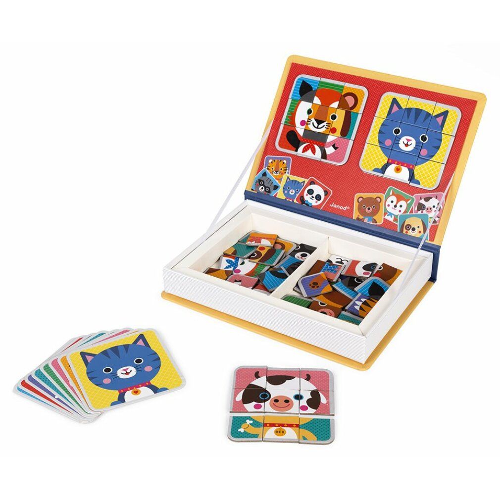 janod Magnetibook Animali - Puzzle
