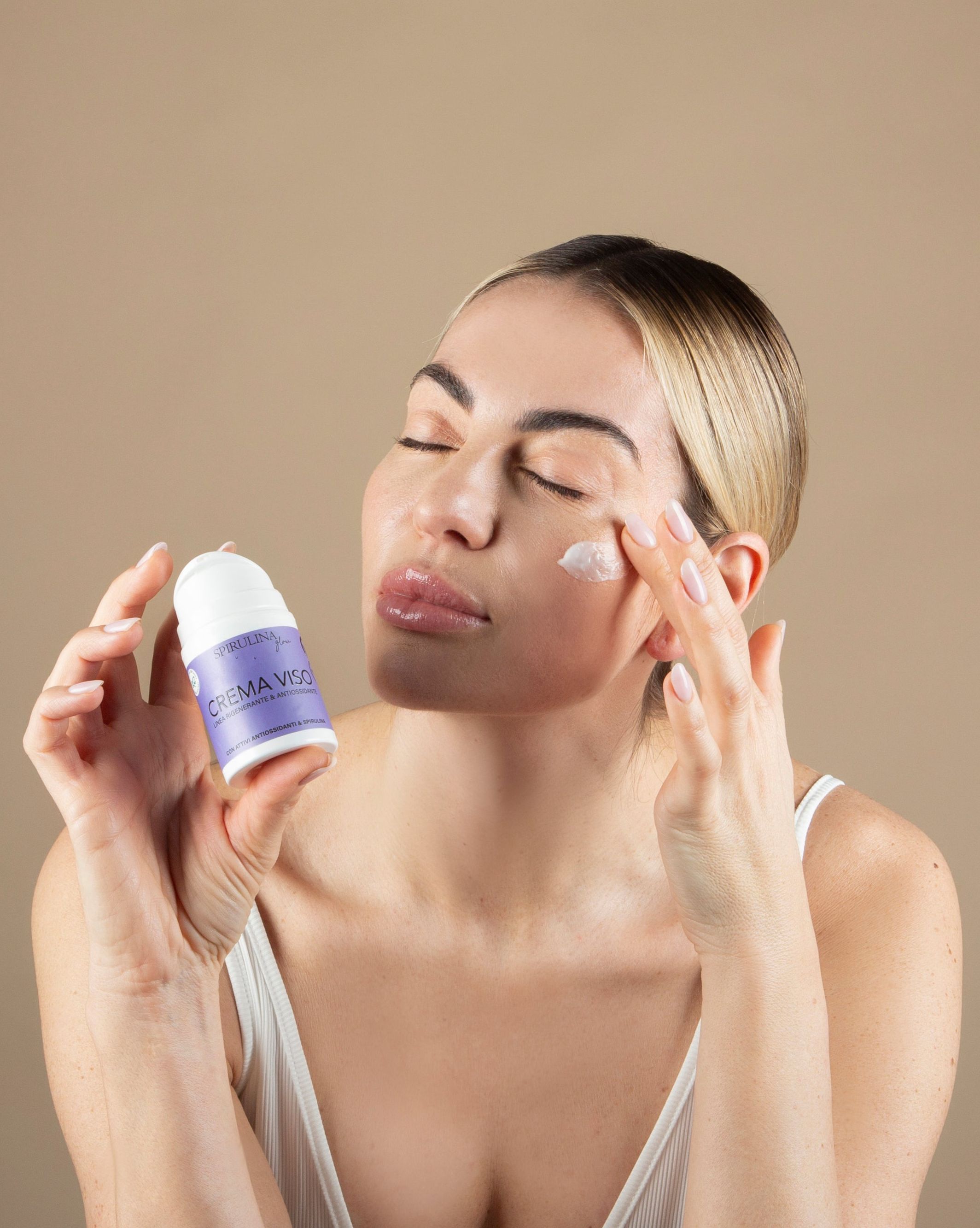 Spirulina Becagli Crema Viso Antiossidante