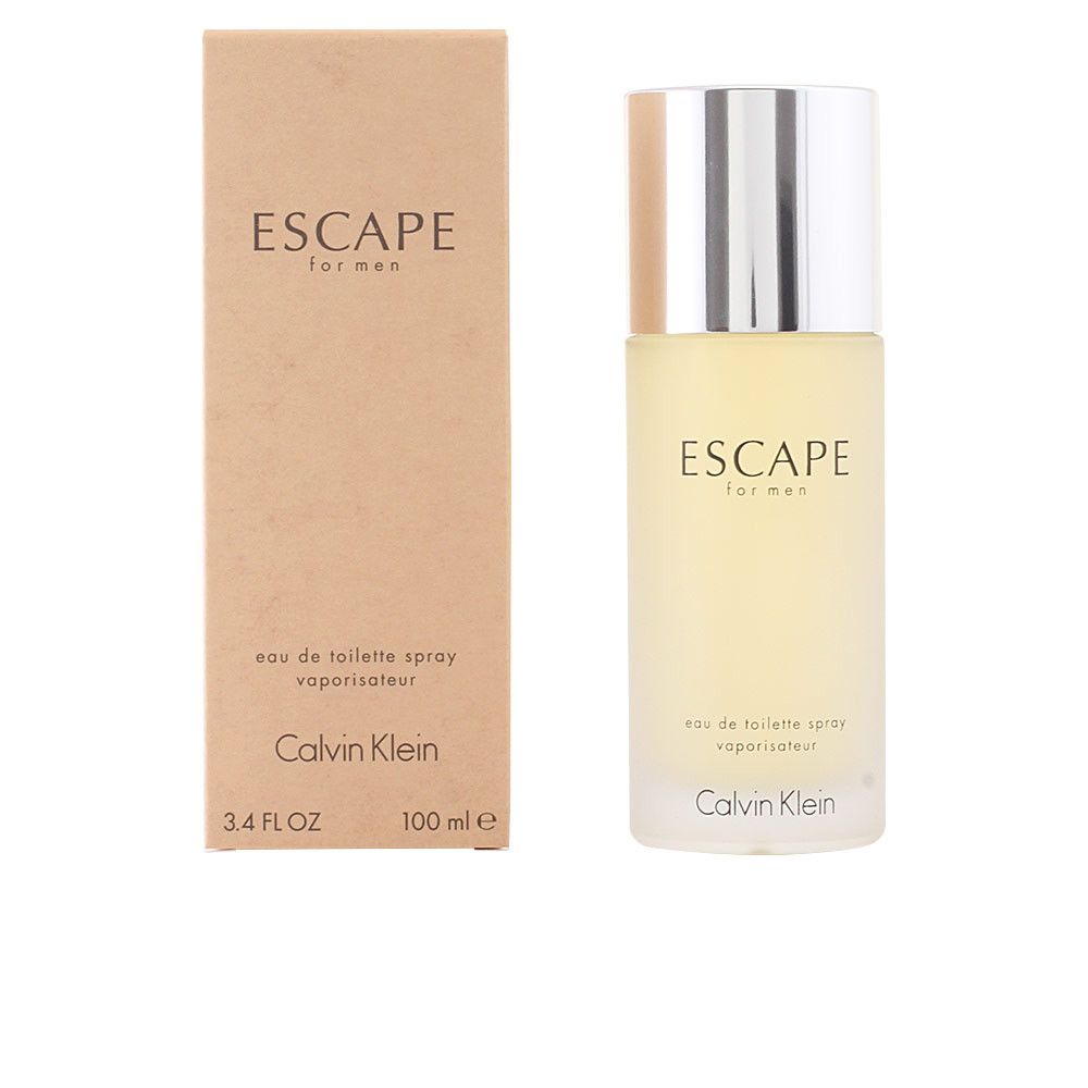 Calvin Klein Escape for Men Eau de Toilette Spray con confezione, 100 ml.