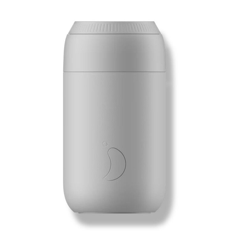 Tazza da caffè Chillys Serie 2 Bicchiere da bere grigio granito da 340 ml