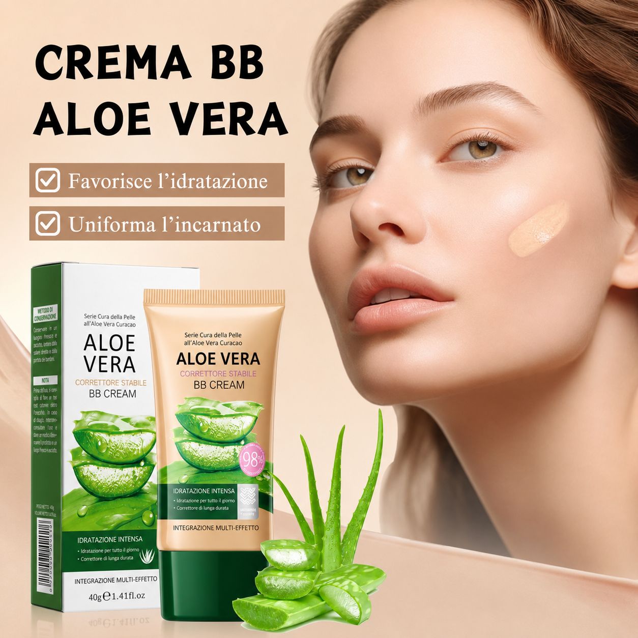 SUMMISHI BB Cream all’Aloe Vera
