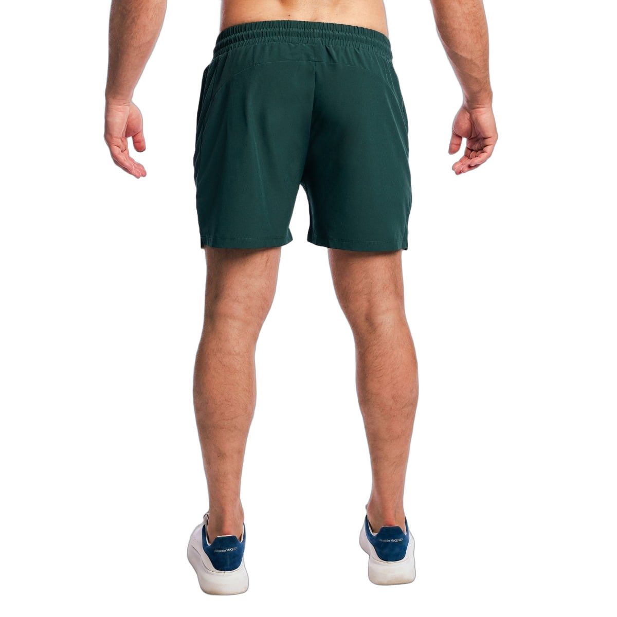 GymBeam Pantaloncini uomo regular, vita elasticizzata, tasche zip modello Forest