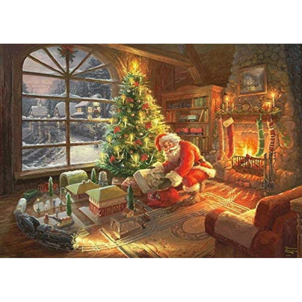 Puzzle schmidt Il regalo di Babbo Natale 1000 pezzi