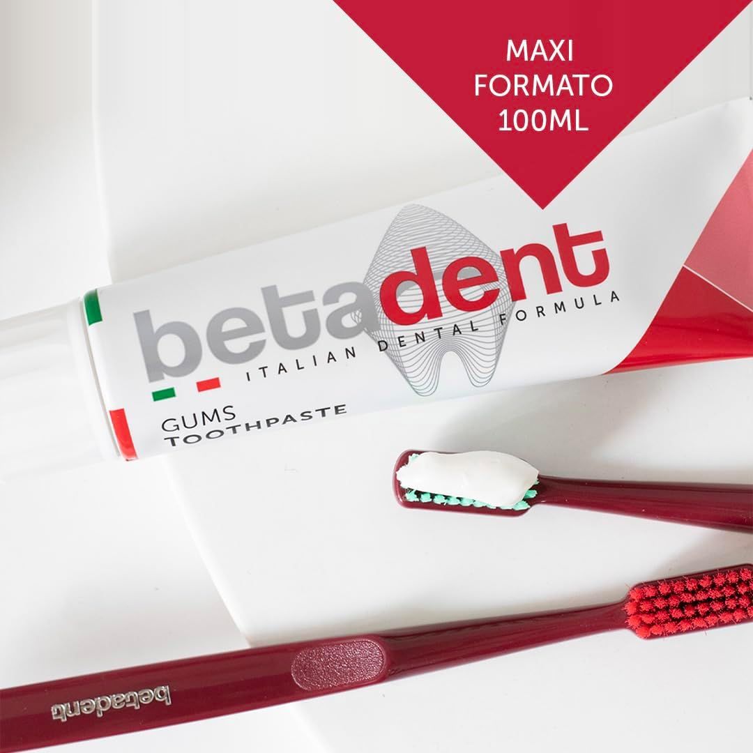 BETADENT - Dentifricio Gums - Gengive Sensibili infiammate irritate - Ripara e Protegge
