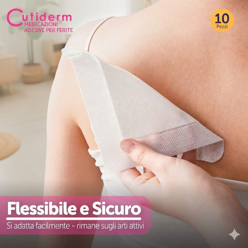 Bendaggio autoadesivo per ferite 15 x 15 cm Cutiderm