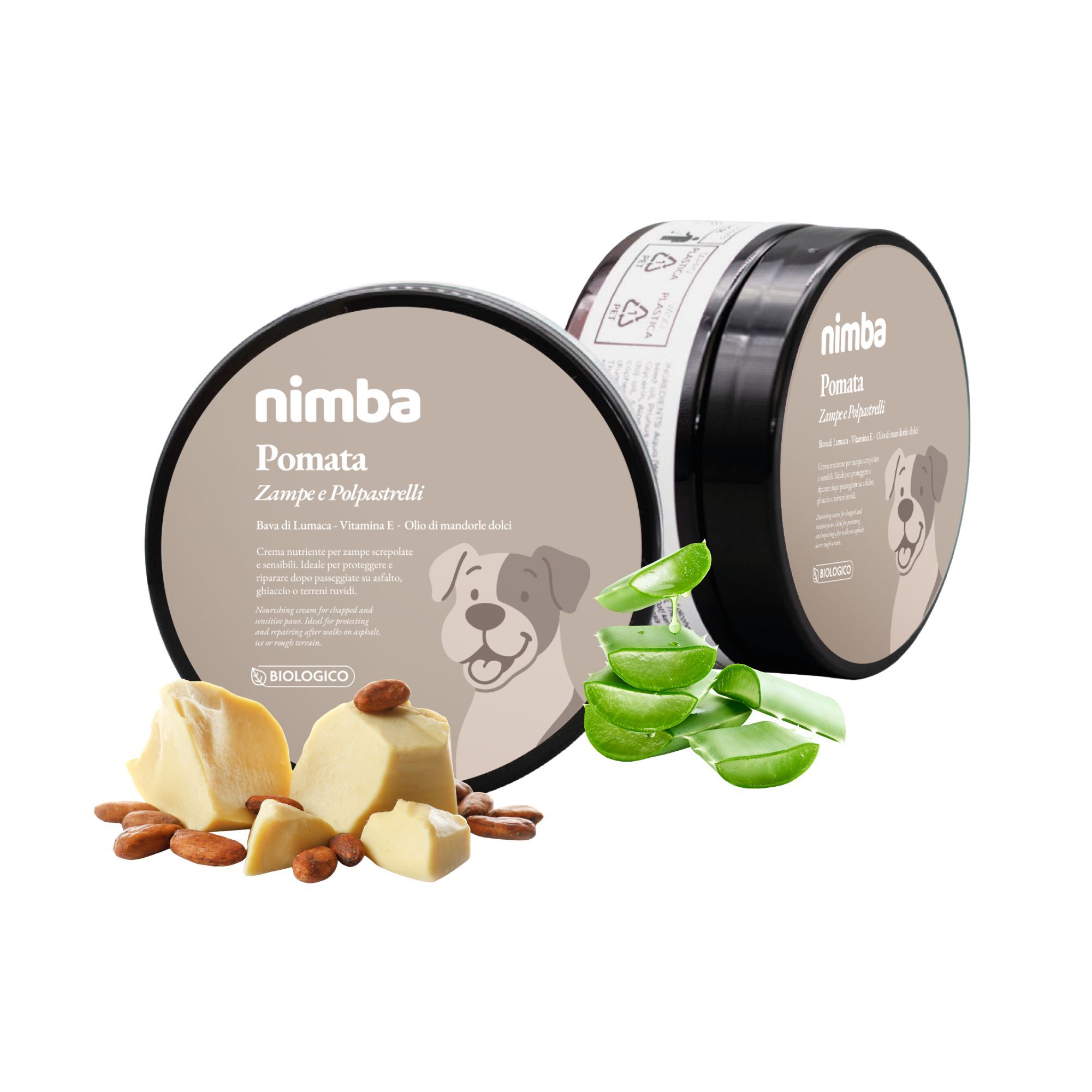 Nimba Pomata Zampe e Polpastrelli 100 ml - Confezione Doppia (x2)