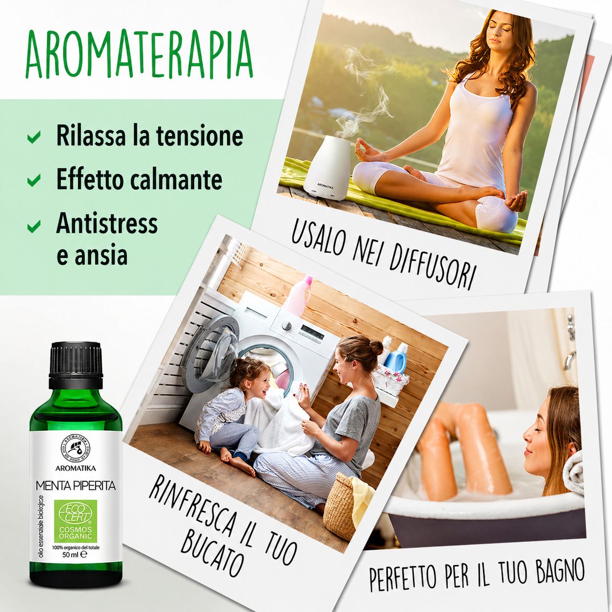 Olio di menta piperita AROMATIKA