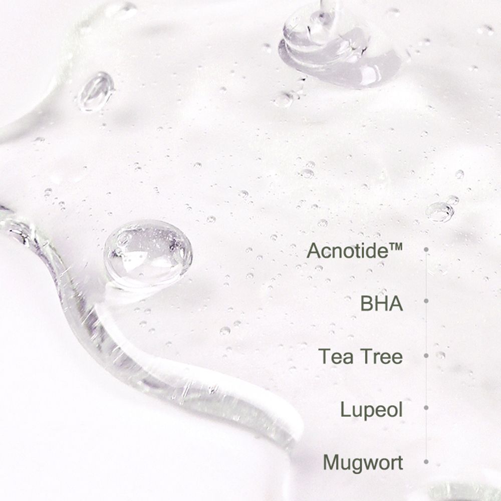 Ingredienti del detergente MIZON Good Bye Blemish Low pH. Elenco ingredienti con indicazioni.