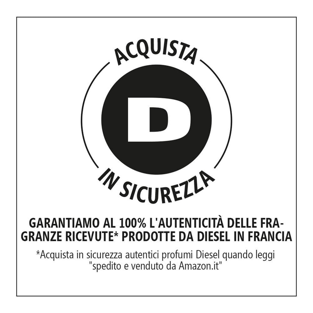 Sigillo: Garantita 100% autenticità dei profumi Diesel.