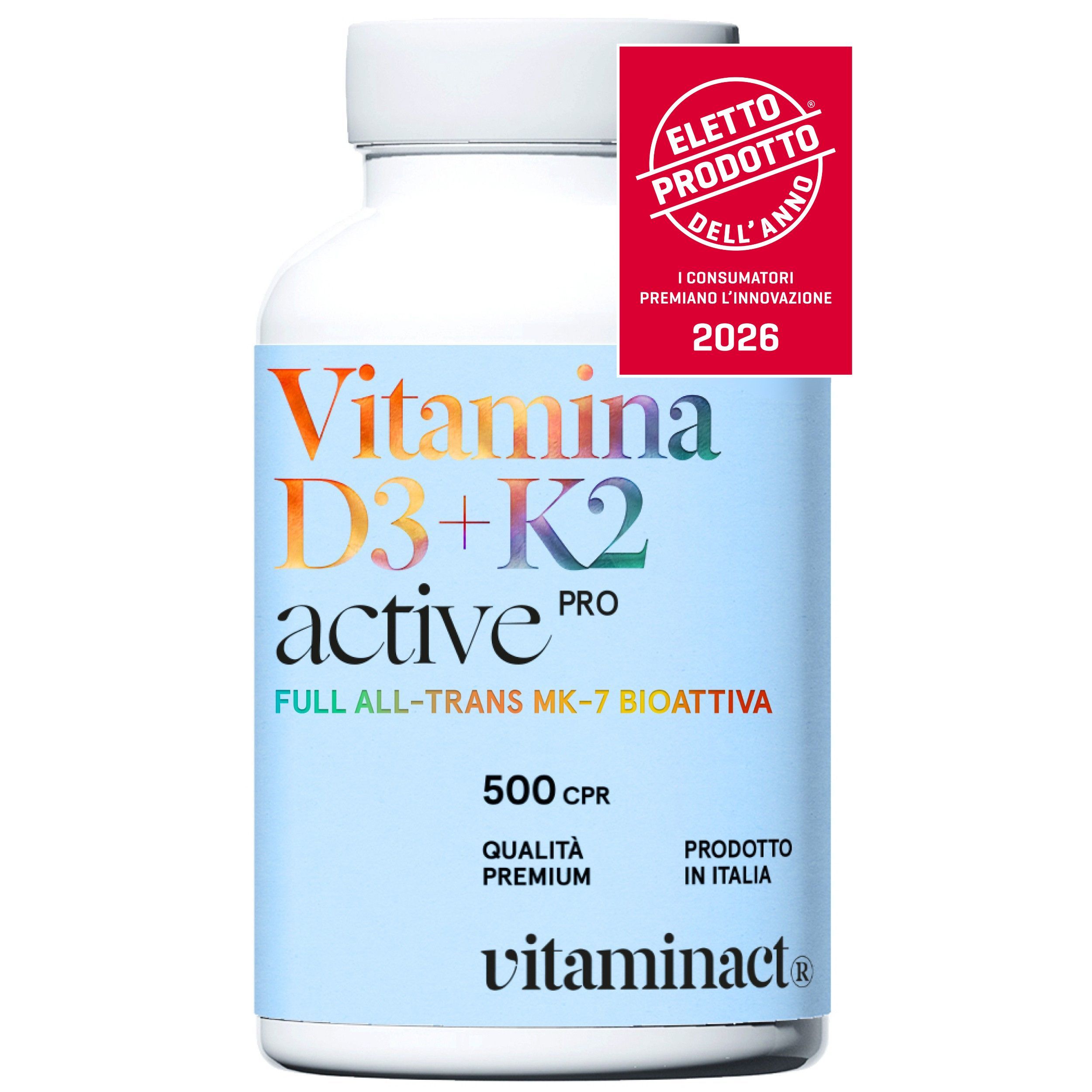 Vitaminact - Vitamina D3 + K2 Active Pro