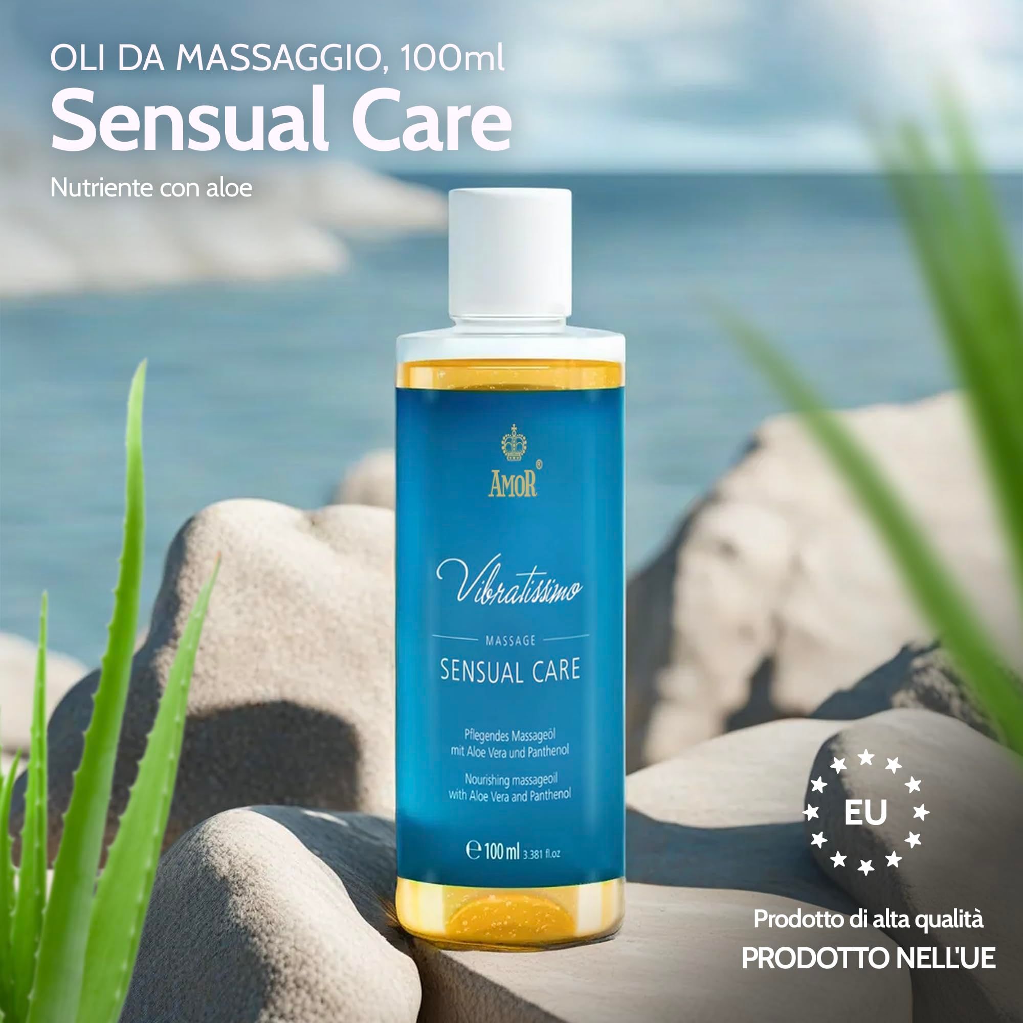Vibratissimo Olio da Massaggio Sensual Care