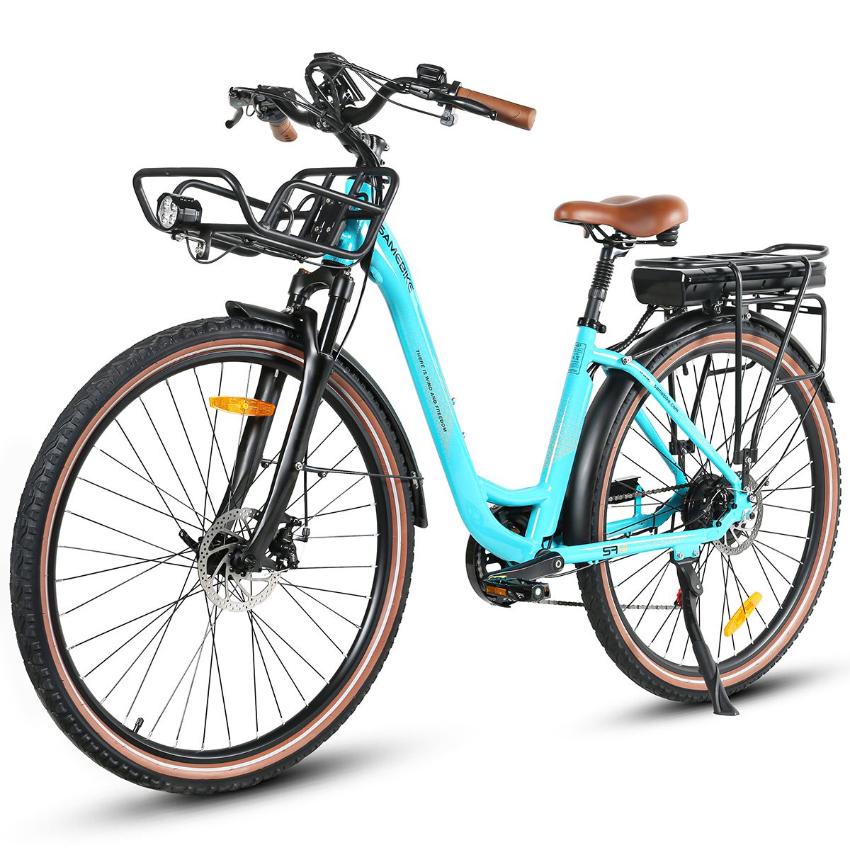 Bici elettrica SAMEBIKE RS-A07 con batteria da 36 V 13 Ah