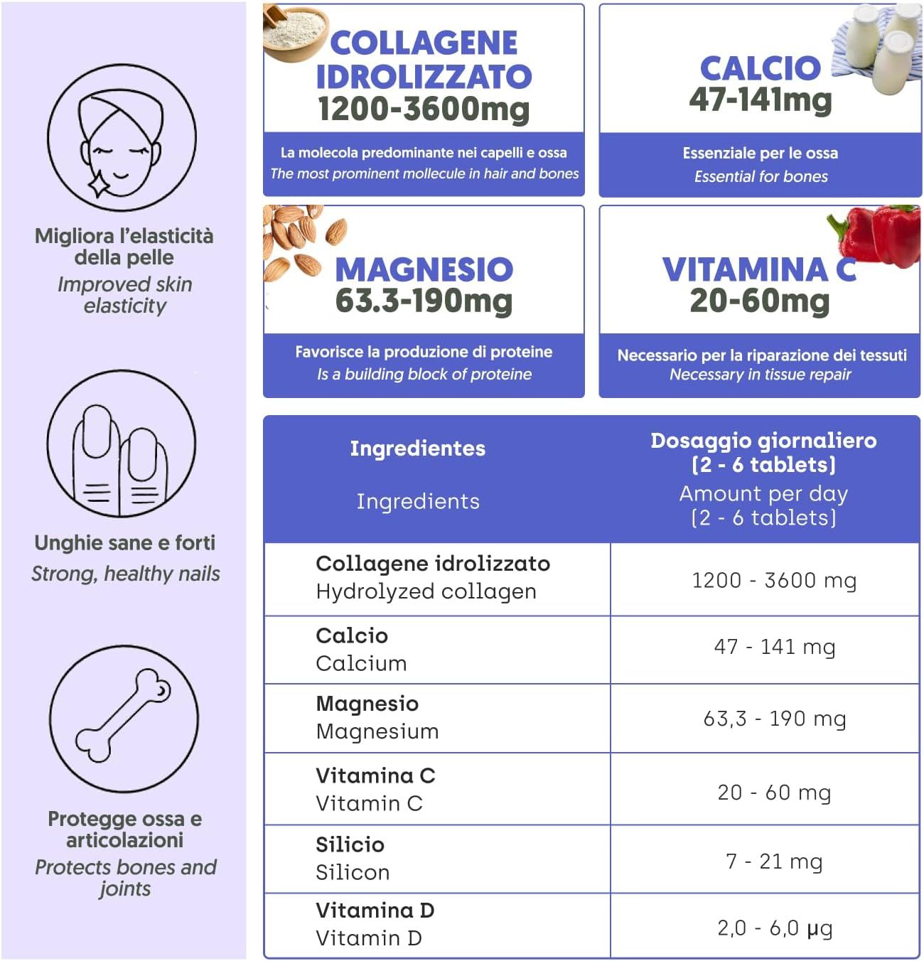 NUTRIBRAIN Capsule di Collagene