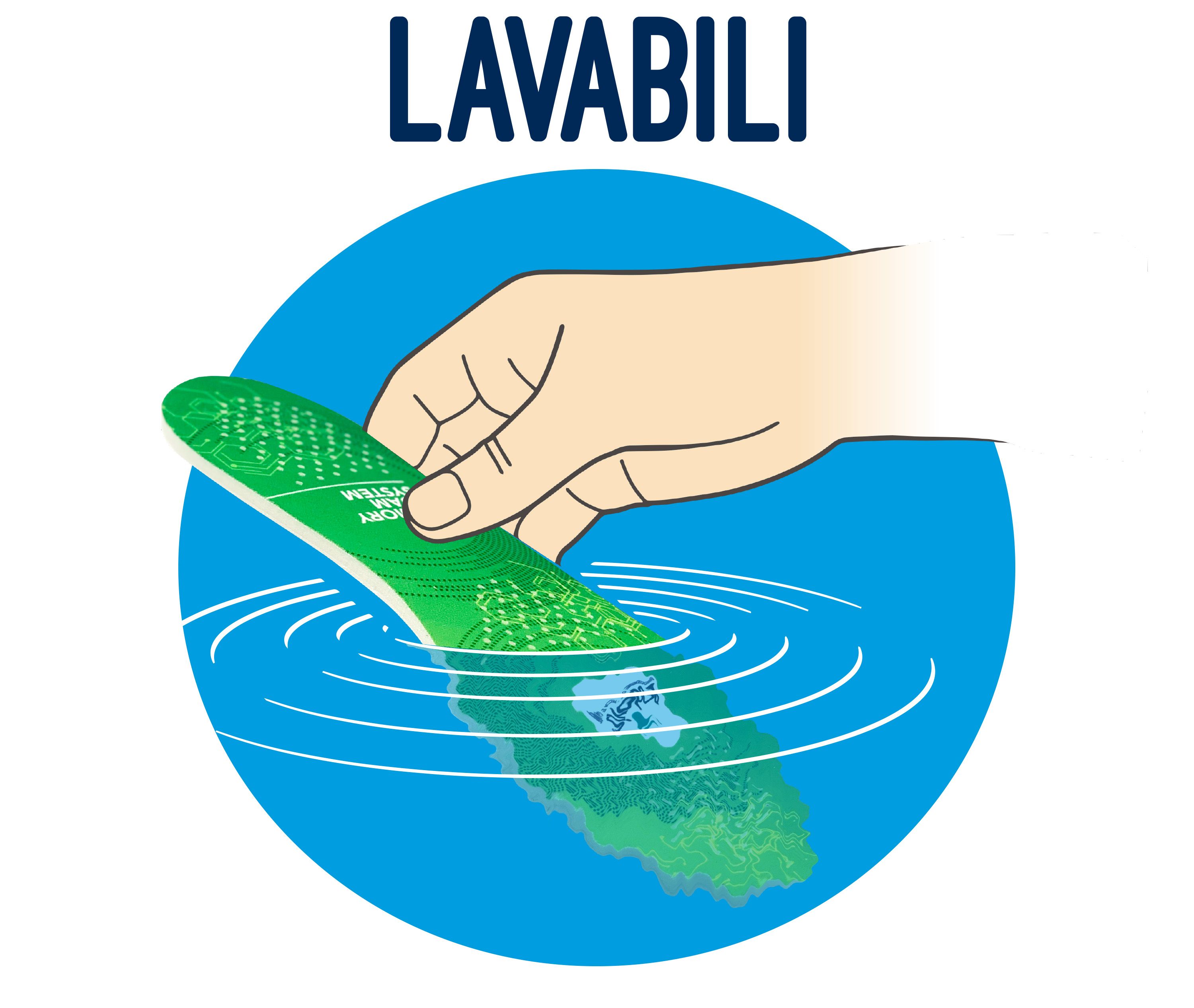 Podovis Solette Memory Foam - Taglia unica 24-45 cm, 1 paio.