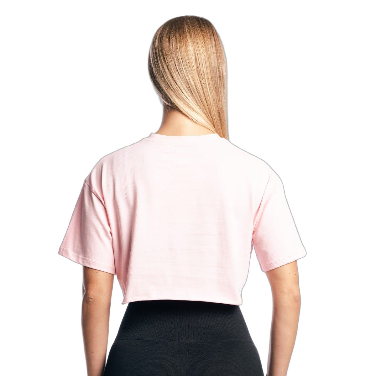 GymBeam T-shirt donna crop GymBabe Cherrybloom