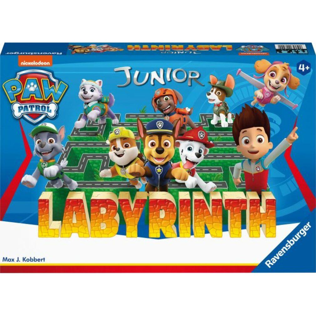 Ravensburger Paw Patrol Junior Labyrinth, gioco da tavolo