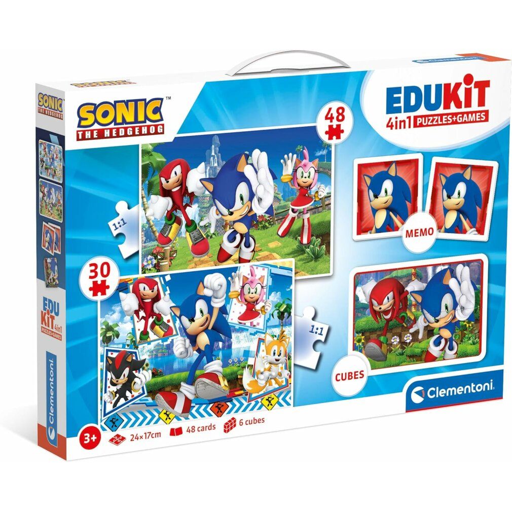Clementoni - Edukit 4in1 - Sonic (18318)