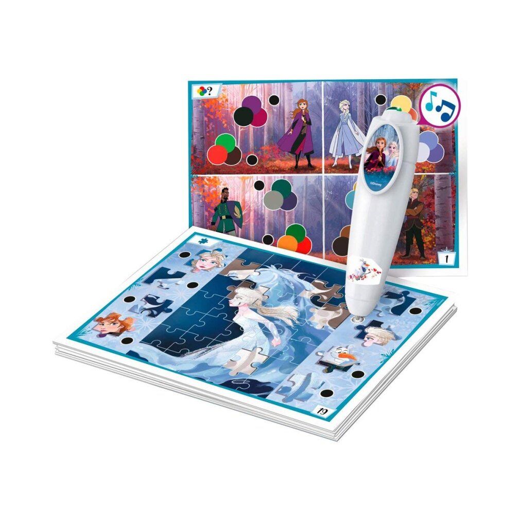 Clementoni e-Lector Quiz Basic Frozen 2, gioco educativo
