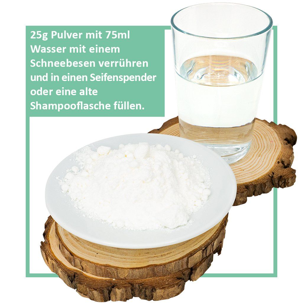 puremetics - Shampoo in polvere "Cocco Menta"