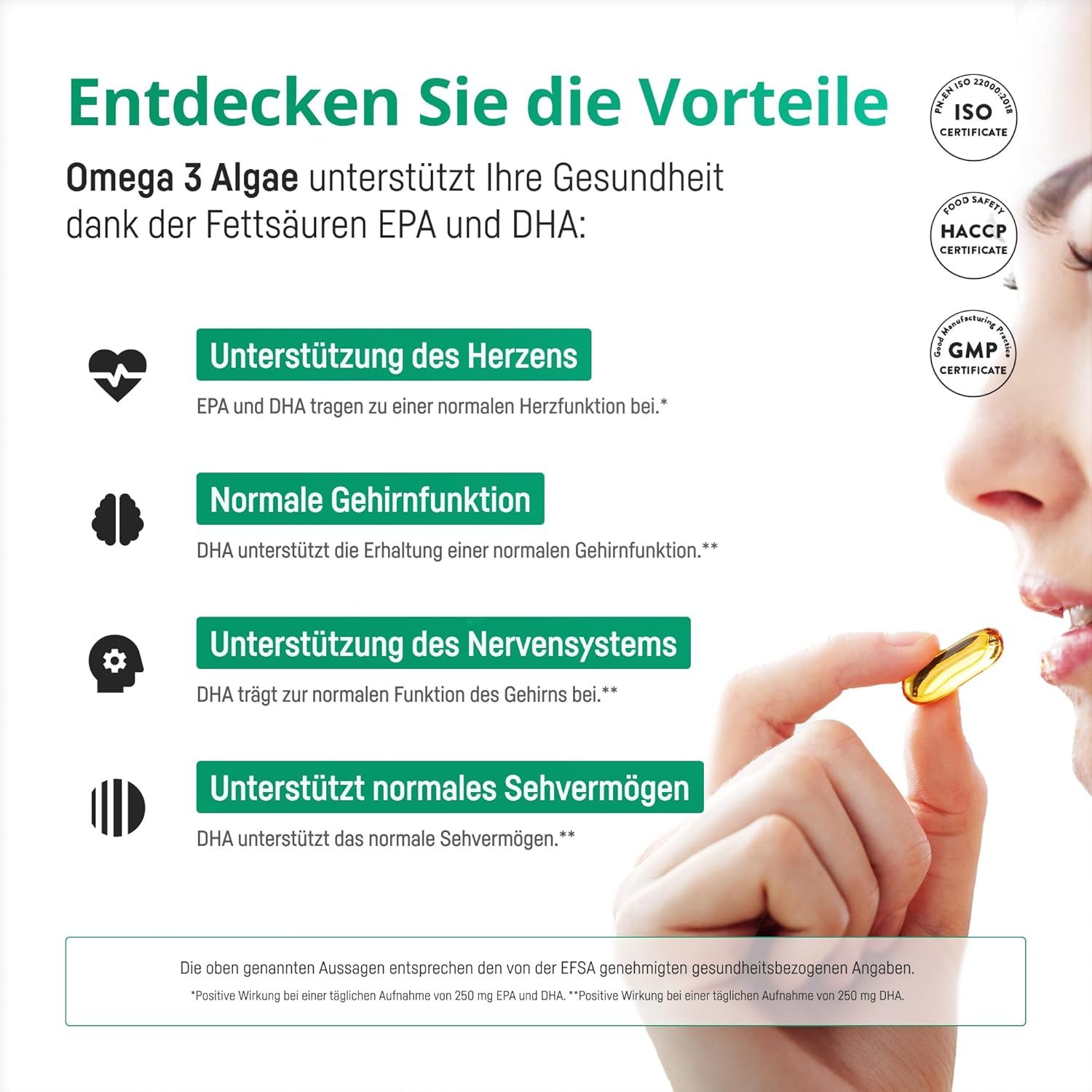 Bio Medical Pharma Capsule Omega 3 Vegan Olio di Alghe