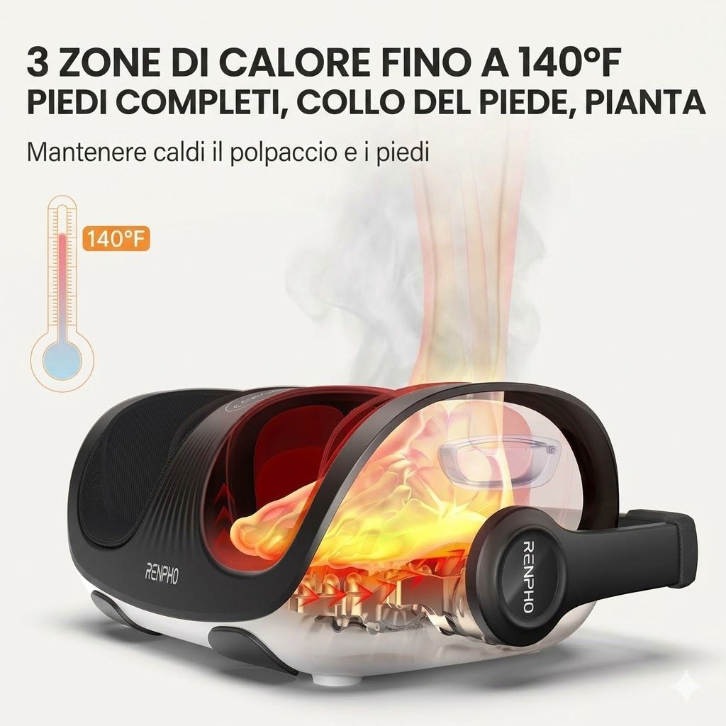 RENPHO Massaggiatore per piedi, gambe e polpacci