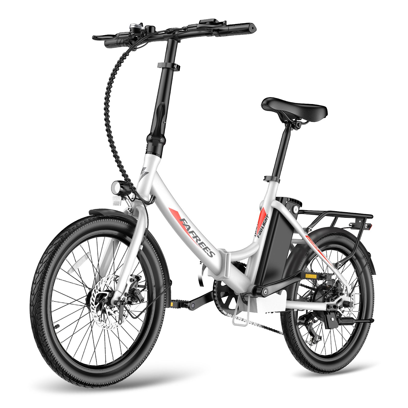 Bici elettrica da città Fafrees F20Light con batteria da 36 V 14,5 Ah