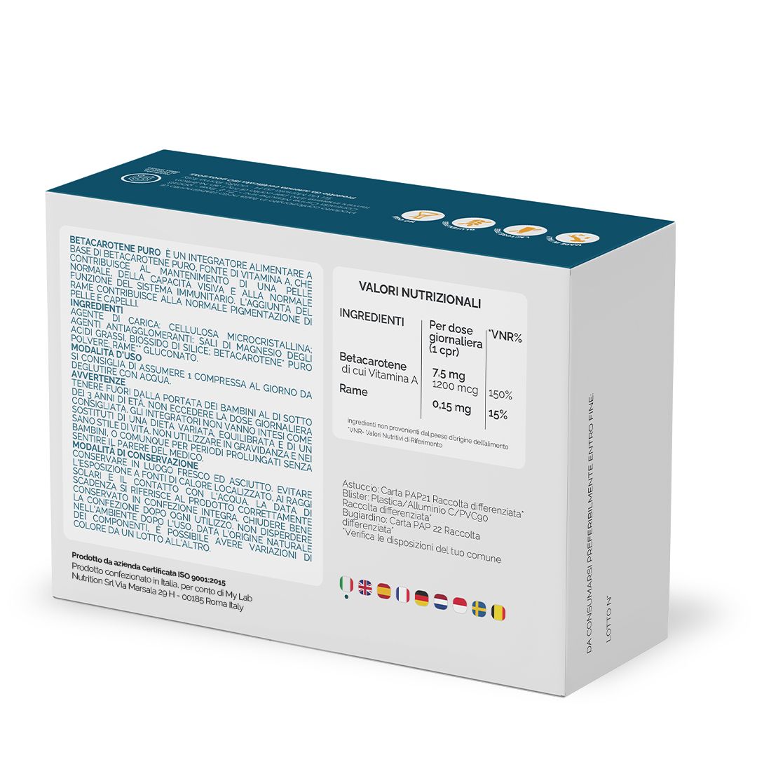 Nutracle Betacarotene 160 compresse