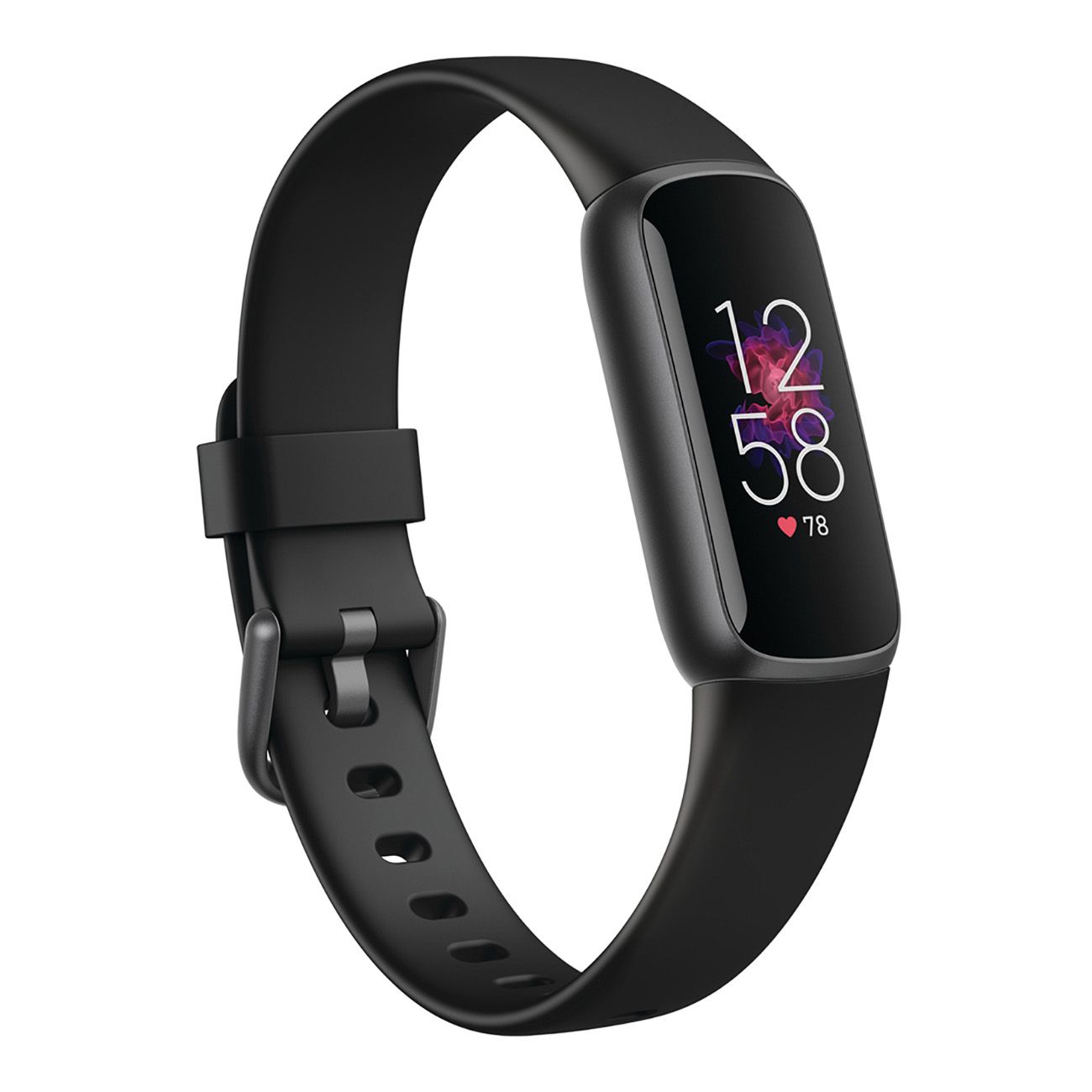 Fitbit Luxe AMOLED Braccialetto per rilevamento di attività Nero, Grafite
