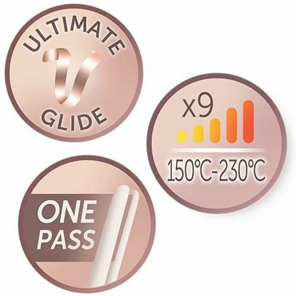Loghi circolari. Ultimate Glide, One Pass, 150°C-230°C. Colori diversi.