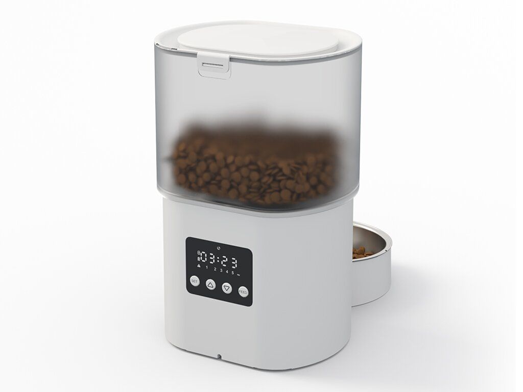 EASY PET Kit distributore automatico di cibo 3L e fontanella 2,5L