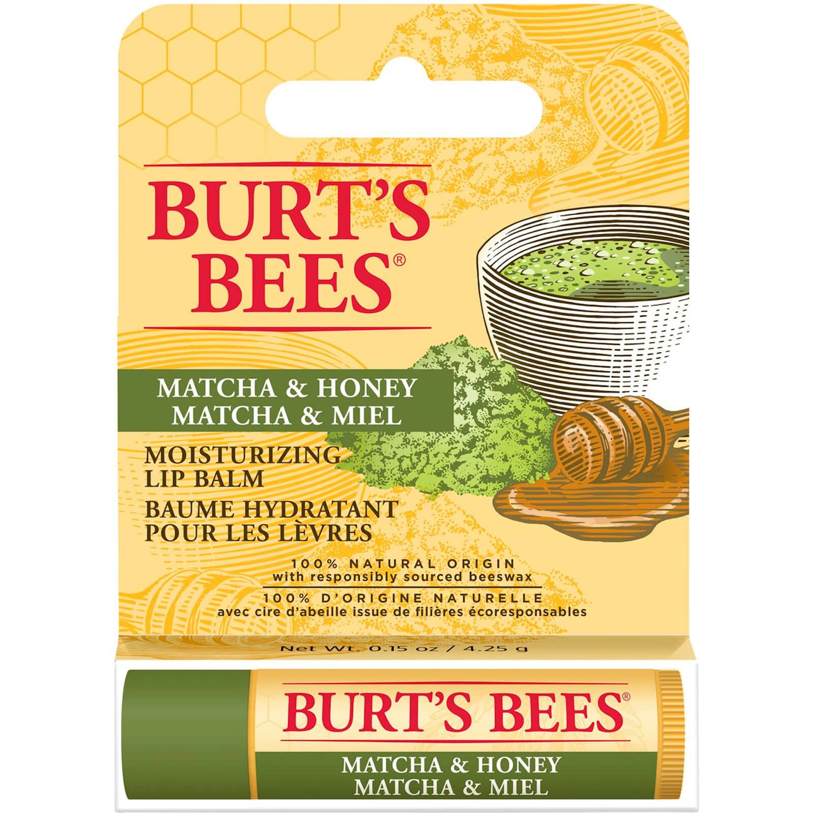 Burt's Bees Matcha & Honey Balsamo per le labbra