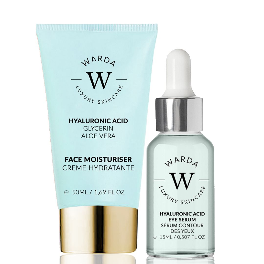 WLS MOISTURIZZATORE ACIDO IALURONICO PER L'IDRATAZIONE DELLAl + SERUM Anti-Aging