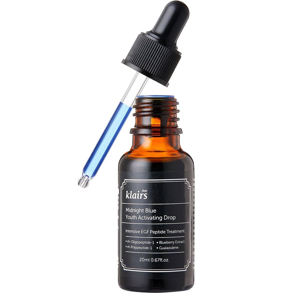 Flacone di vetro marrone con etichetta nera e contagocce. Contagocce nel collo. Nome del prodotto e dettagli visibili.