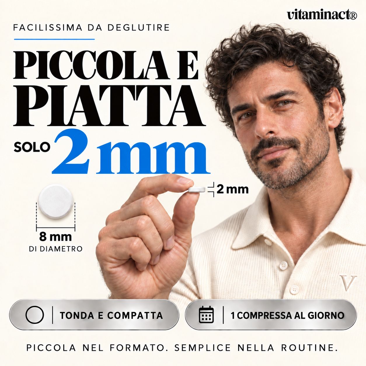 Composizione a strati della compressa: 150mg glutatione, 50mg Cardo Mariano, 17.14mg Rosa Canina.