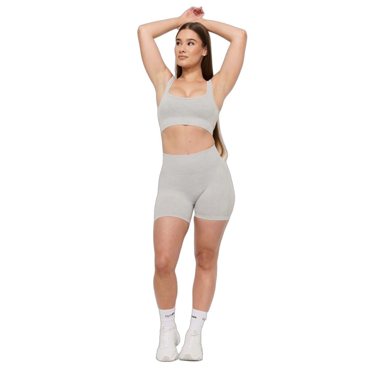 GymBeam Reggiseno sportivo Lift Seamless da donna Grey
