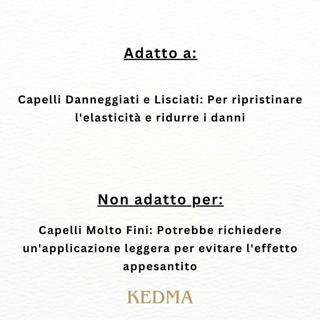 Kedma - Siero Capelli Riparatore alla Cheratina