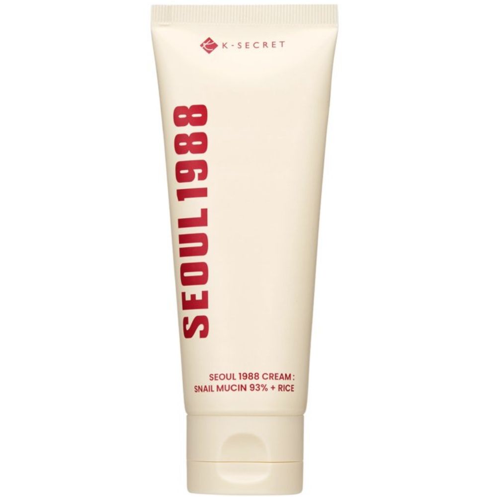 K-Secret Seoul 1988 Cream: Snail Mucin 93% + Rice