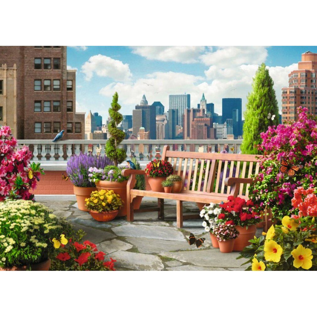 ravensburger Puzzle della terrazza sul tetto xxl 500 pezzi