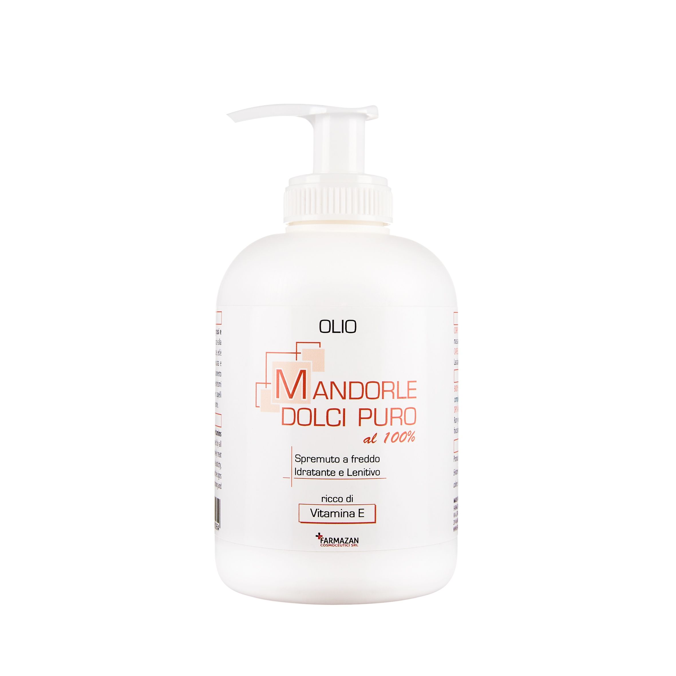 FARMAZAN - Olio di Mandorle Dolci Puro al 100%