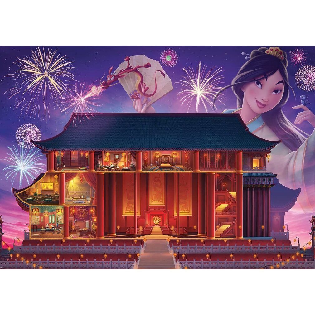 Puzzle Castello Disney: Mulan (1000 pezzi)
