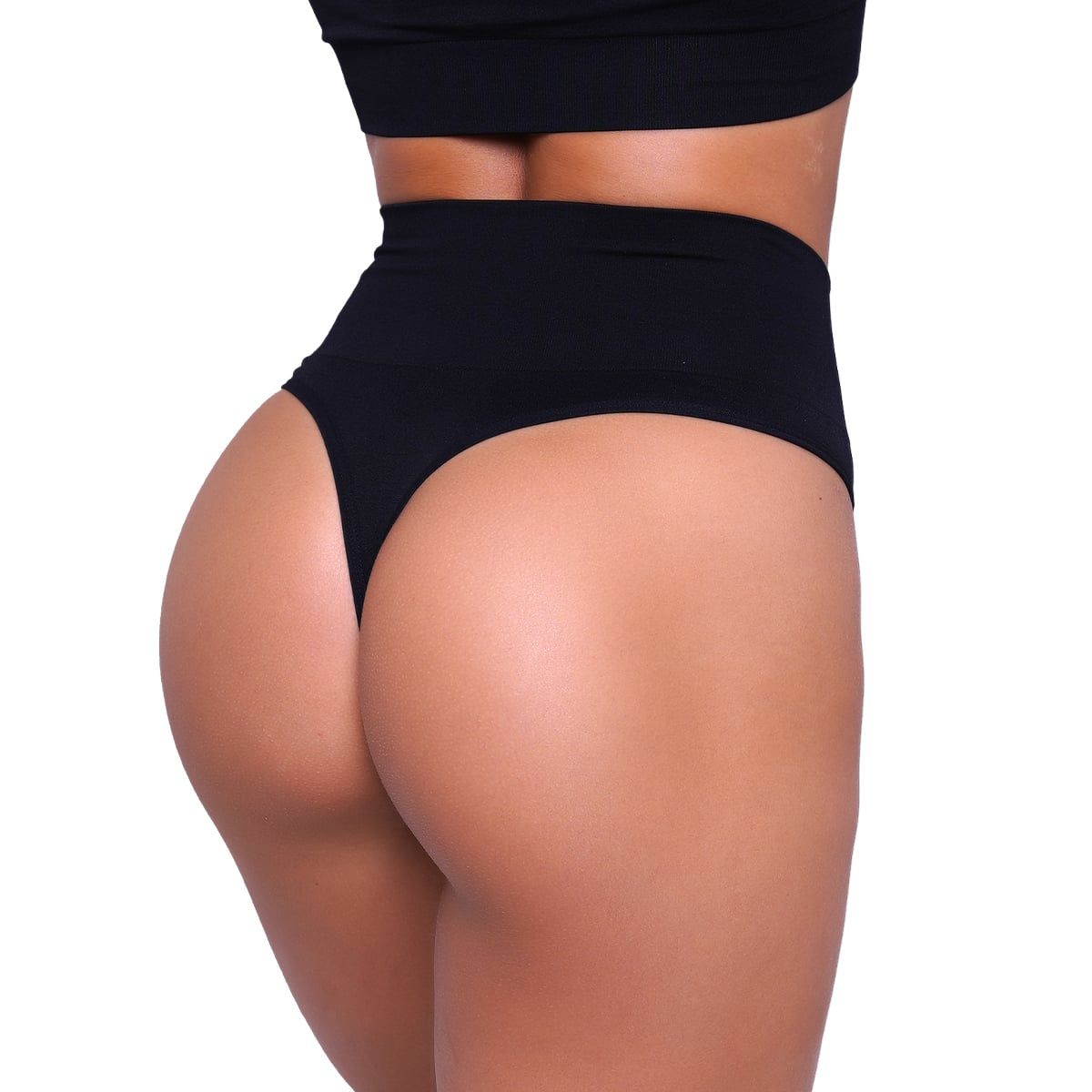 GymBeam Slip donna brasiliano seamless 2Pack Black