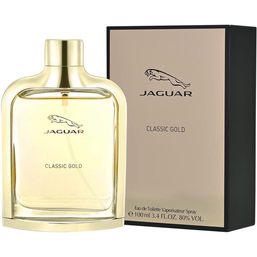 Jaguar Classic Gold Eau de Toilette Uomo 100 ml
