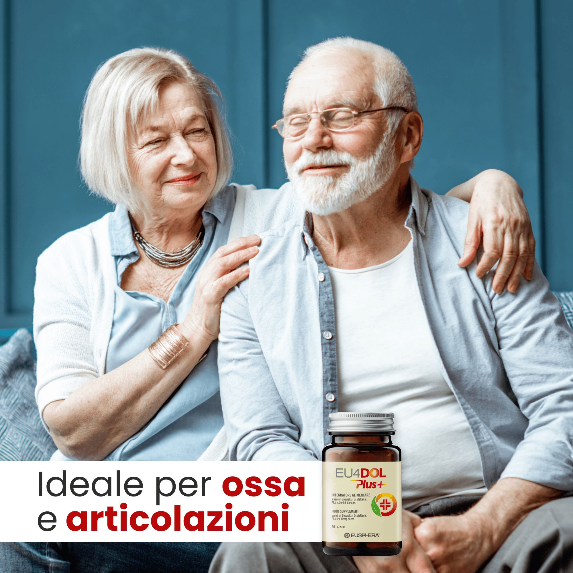 Integratore naturale per ossa e articolazioni - Eusphera EU4DOL PLUS