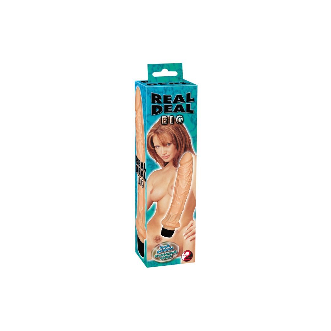 Vibratore naturale “Real Deal Big” | Vibrazioni regolabili all'infinito | You2Toys